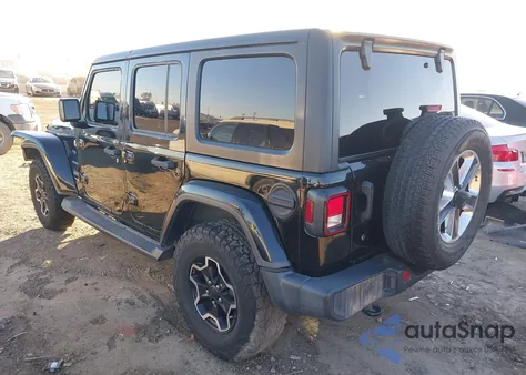 2020 Jeep Wrangler Unlimited Sahara 4X4 z USA, uszkodzony, nr VIN 1C4HJXEN1LW213005